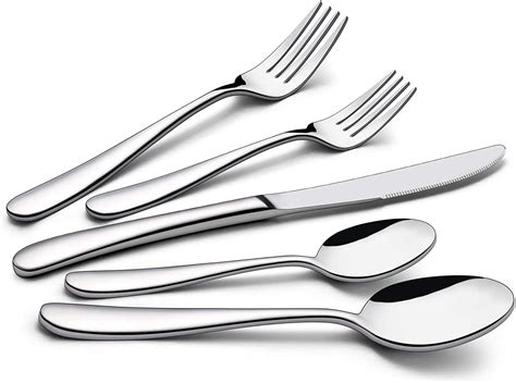 stainless steel cutlery set box|heavy stainless steel flatware set.